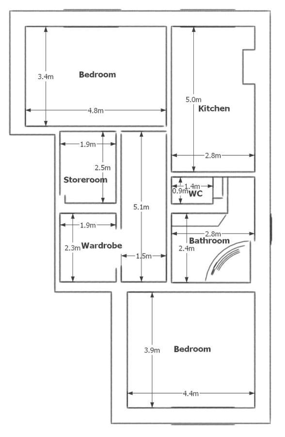 Brezno 2 Izbovy Apartman Sabi Exteriér fotografie